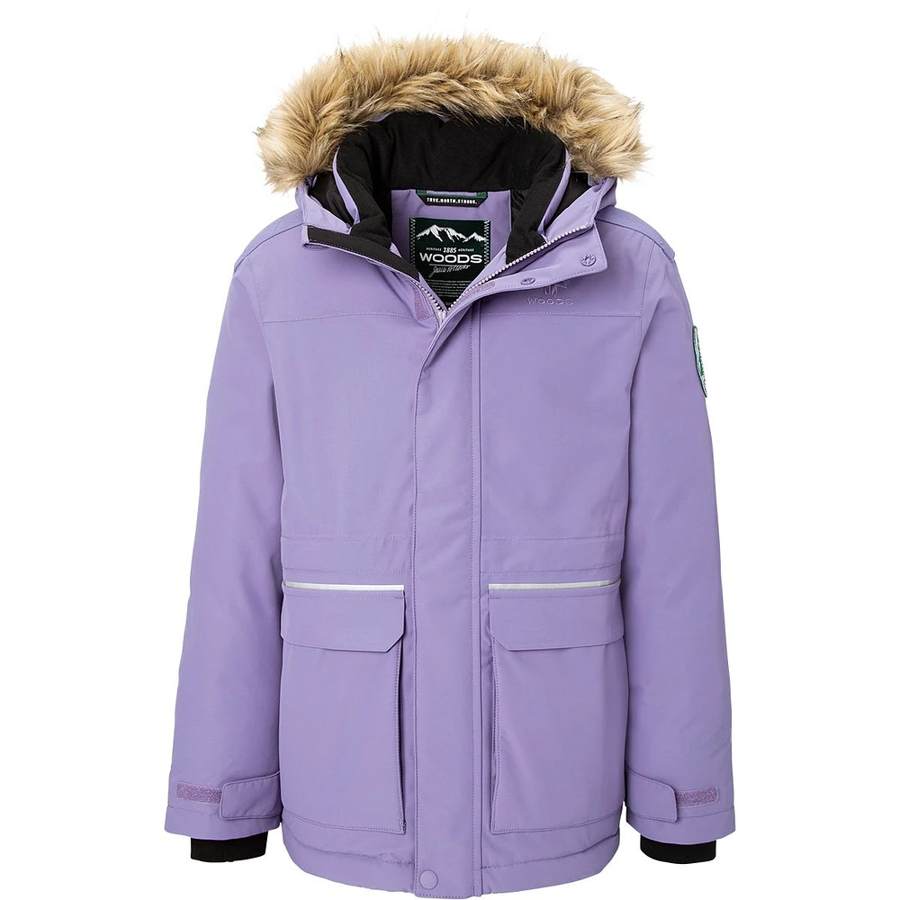 Woods Girls' Avens II Down Insulated Parka