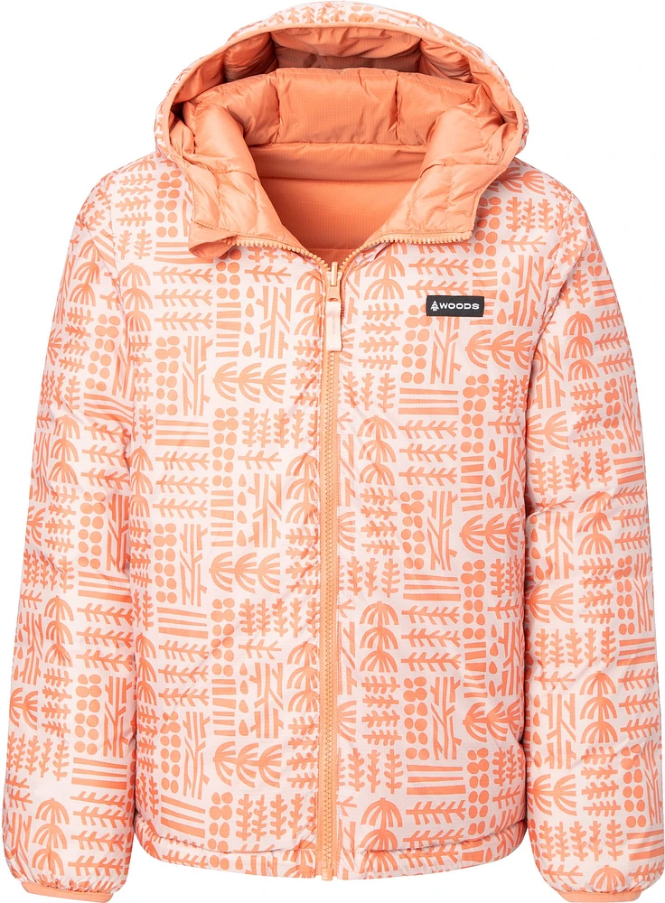 Woods Girls' Bennington Down Puffy Jacket