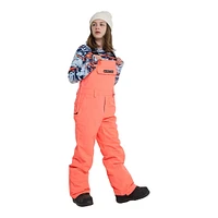 Burton Kids' Skylar Bib Snow Pants, Girls', Winter, Insulated