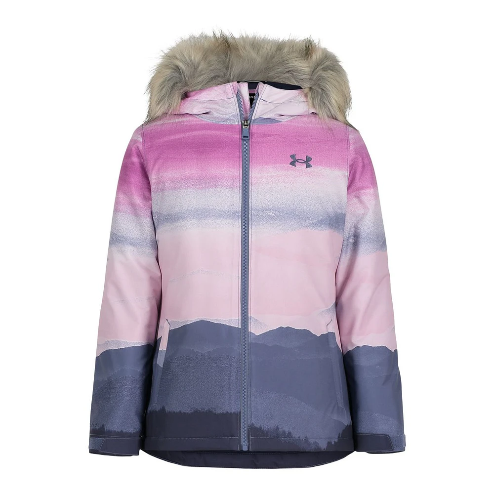 Under Armour Girls' Laila Printed Winter Jacket