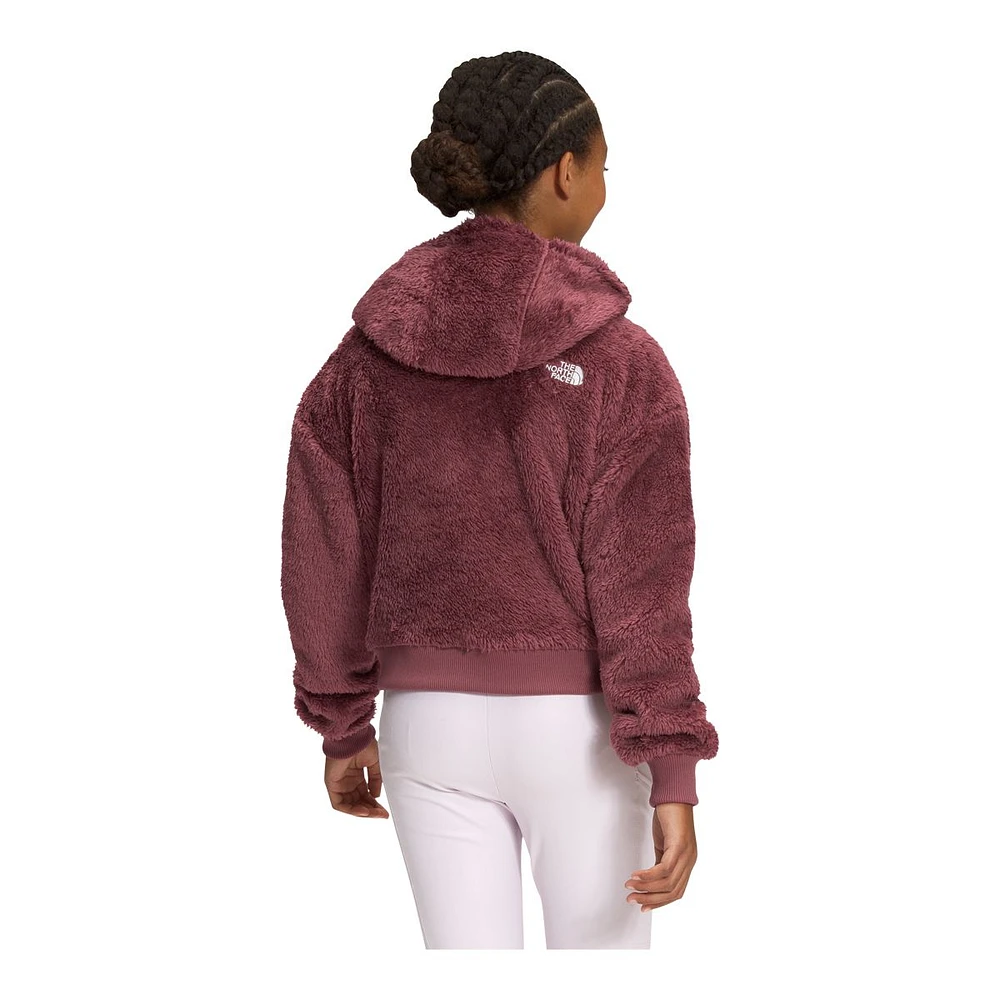 The North Face Girls' Suave Oso Full Zip Hooded Jacket