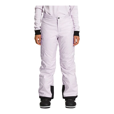 The North Face Kids' Freedom Snow Pants, Girls', Winter, Ski, Waterproof, Insulated