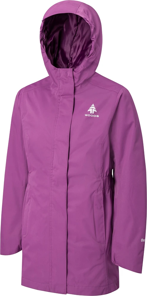 Woods Girls' Monolith II 2L Rain Jacket