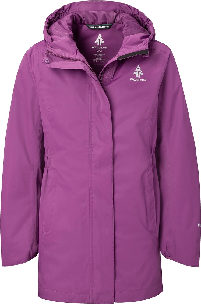 Woods Girls' Monolith II 2L Rain Jacket