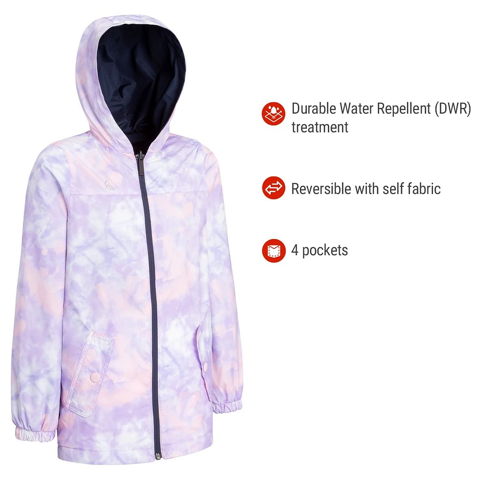 Ripzone Girls' Hakai 3.0 DWR Reversible Jacket