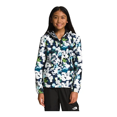 The North Face Girls' Printed Antora Rain Jacket