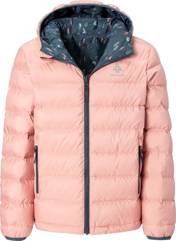 Woods Girls' Bennington Down Puffy Jacket