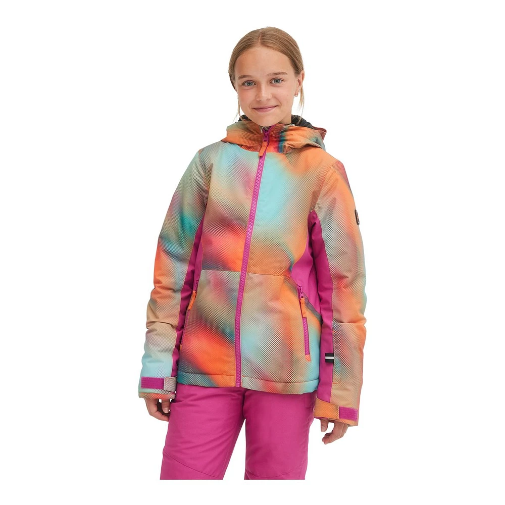 O'Neill Girls' Printed Fleece Jacket