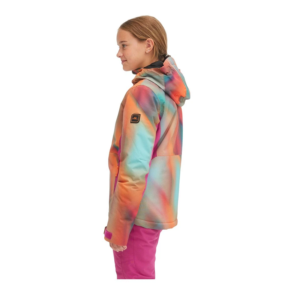 O'Neill Girls' Printed Fleece Jacket