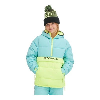 O'Neill Girls' O'Riginals Puffer Anorak Jacket