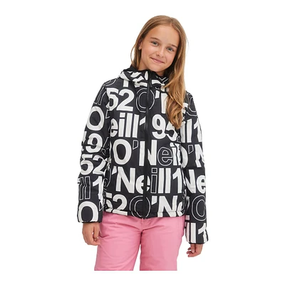 O'Neill Girls' BTS Reversible Insulated Jacket