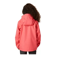 Helly Hansen Junior Girls' Crew Rain Jacket