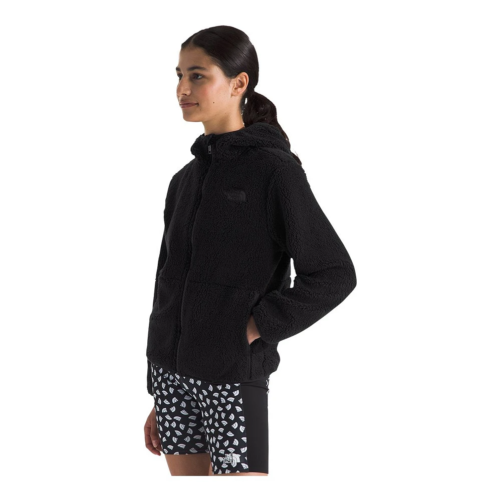 The North Face Girls' Teen Campshire Full Zip Hooded Shirt