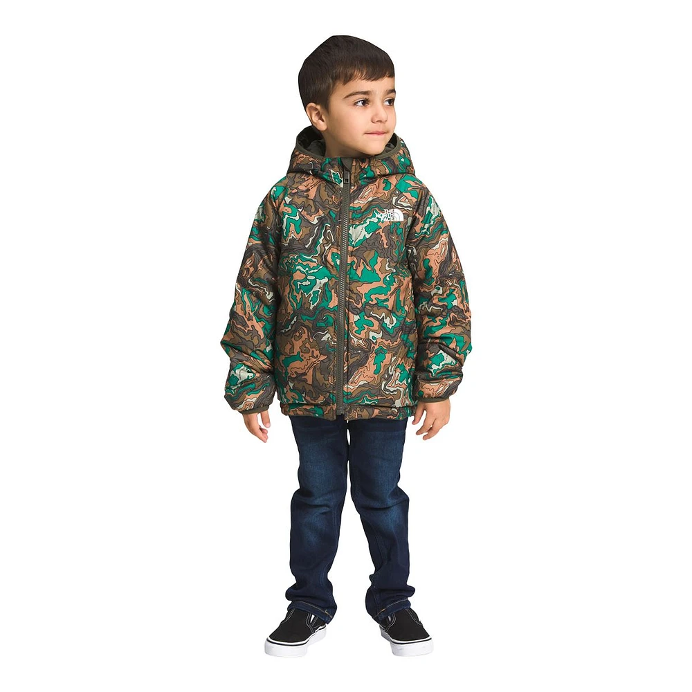 The North Face Toddler Boys' 2-7 Perrito Reversible Hooded Jacket