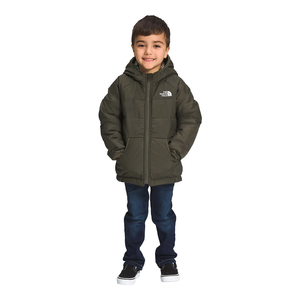 The North Face Toddler Boys' 2-7 Perrito Reversible Hooded Jacket