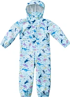 Ripzone Toddler Boys' 2-6 Peaches Printed Rainsuit