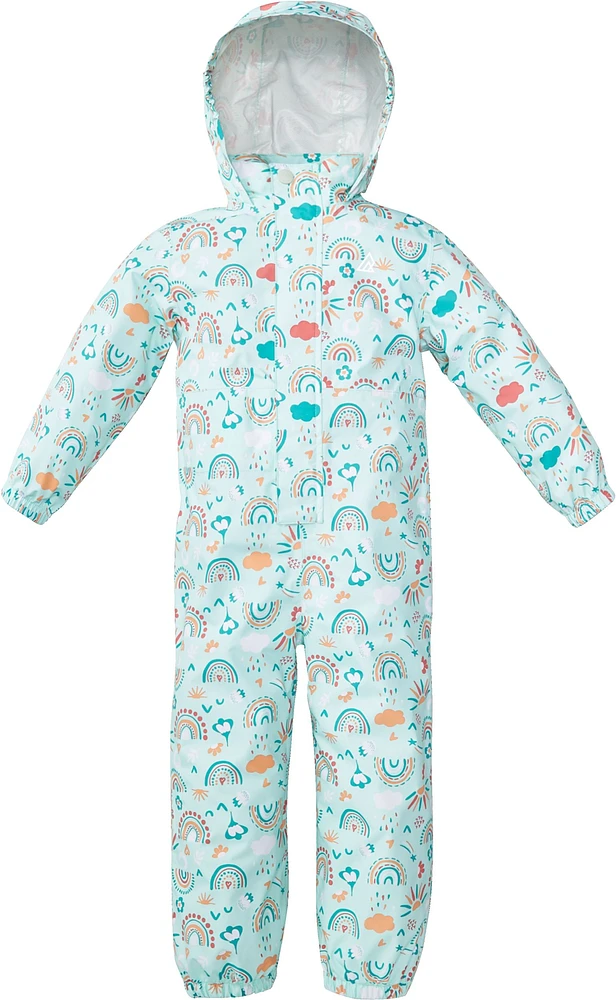 Ripzone Toddler Girls' Peaches Rainsuit