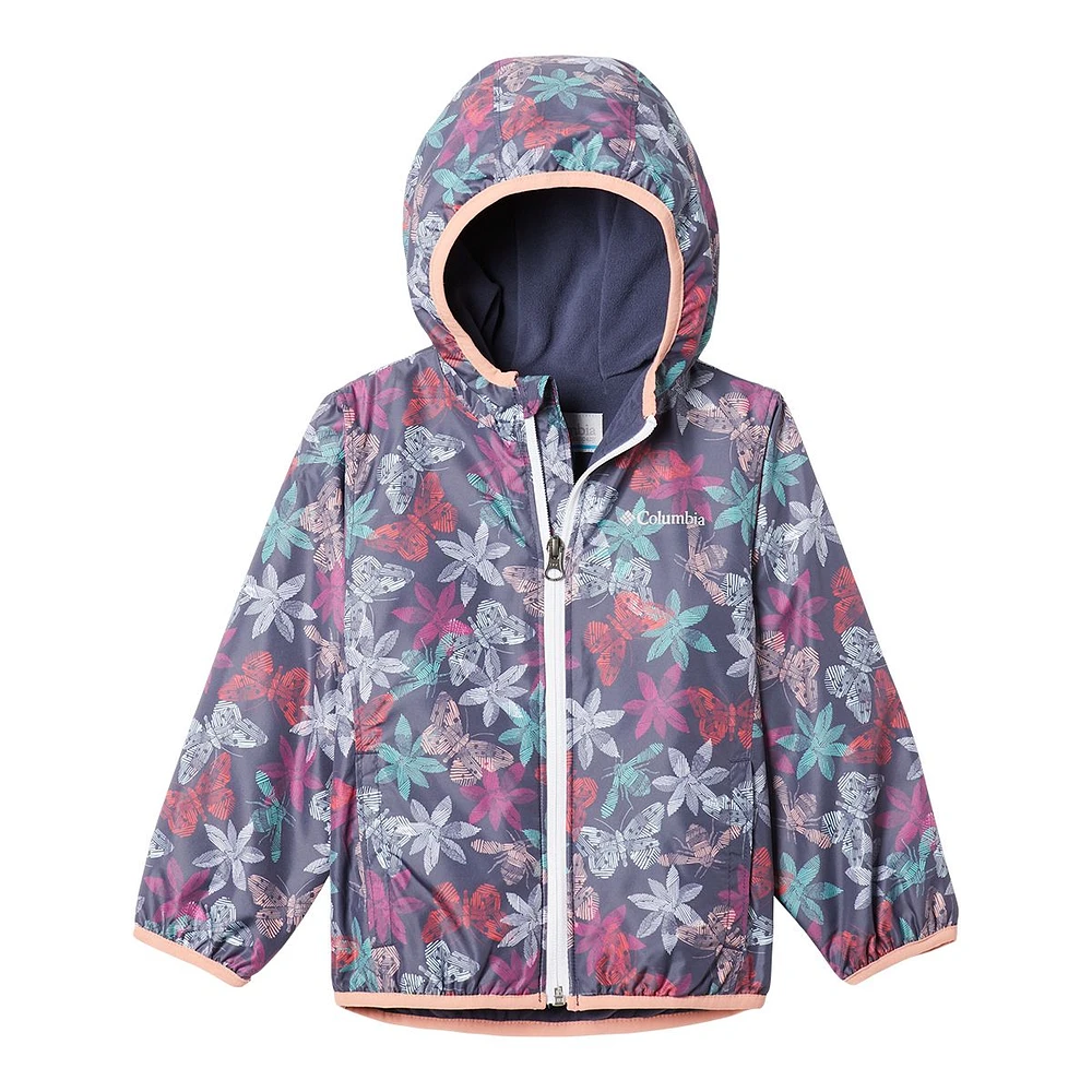 Columbia Infant Girls' 2-4 Mini Pixel Grabber II All Over Print Jacket