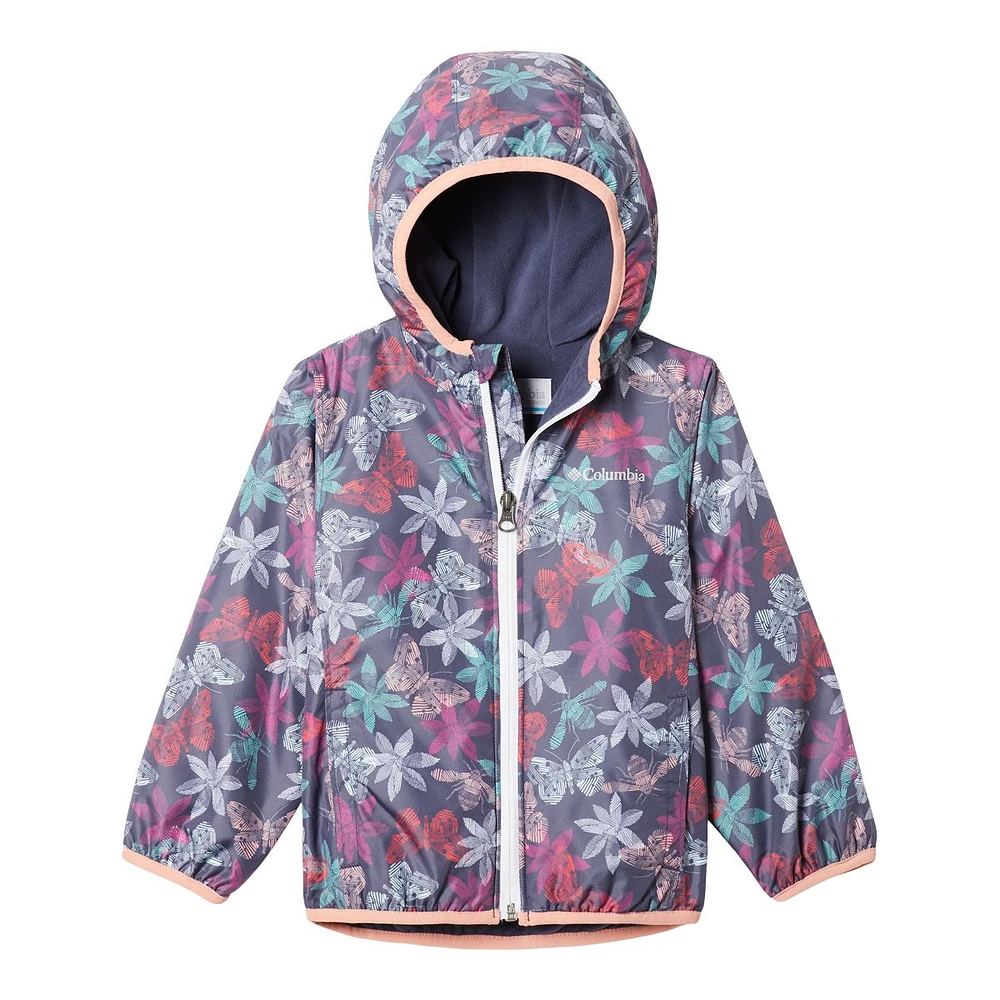 Columbia Infant Girls' 0-24M Mini Pixel Grabber II All Over Print Jacket