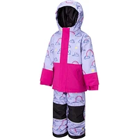 Ripzone Toddler Girls' Reindeer Snowsuit Set