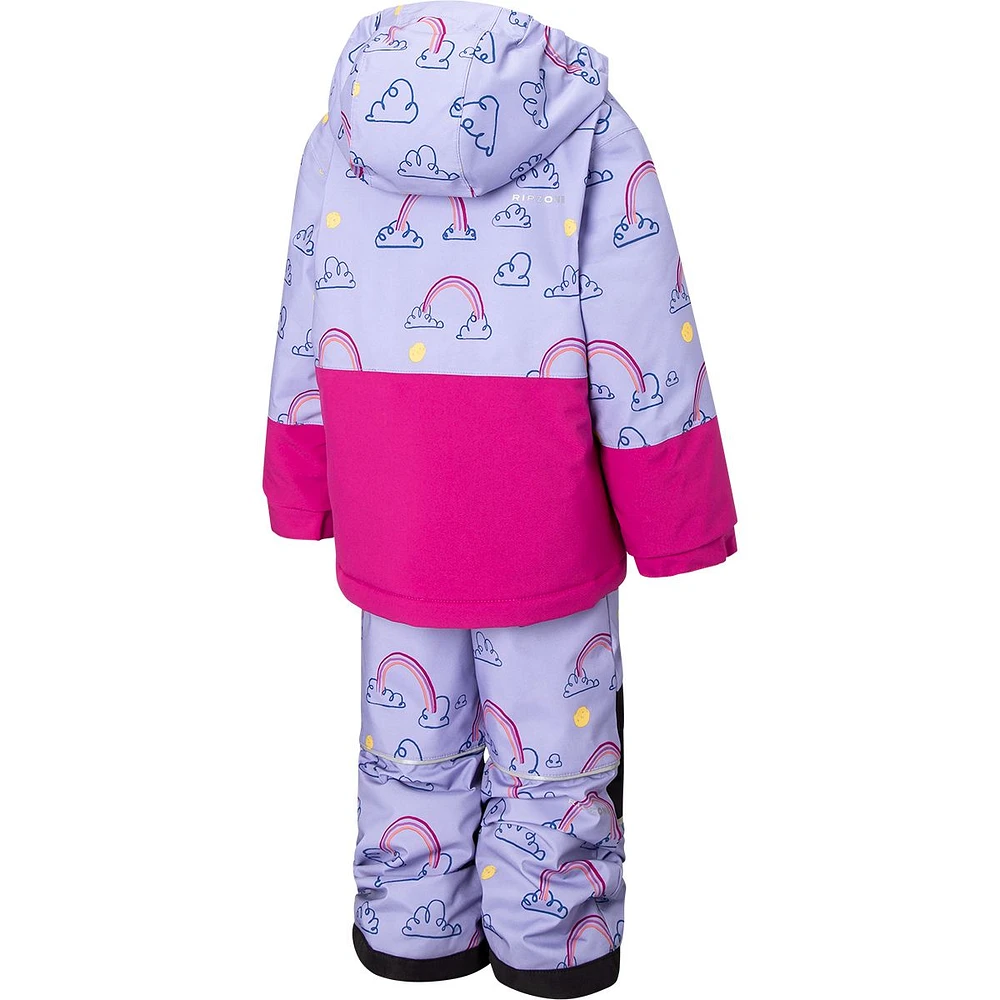 Ripzone Toddler Girls' Reindeer Snowsuit Set