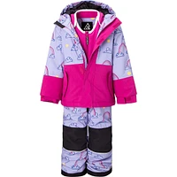 Ripzone Toddler Girls' Reindeer Snowsuit Set