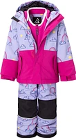 Ripzone Toddler Girls' Reindeer Snowsuit Set