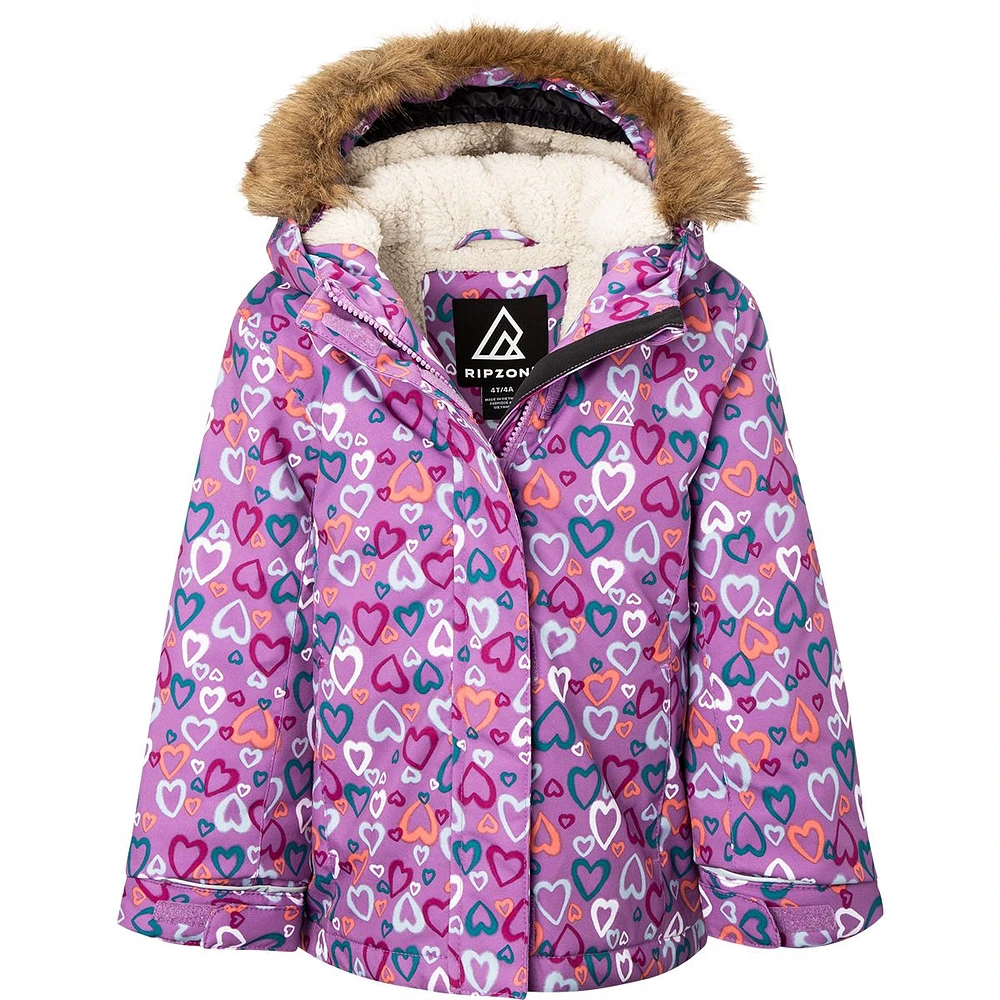 Ripzone Toddler Girls' Pecan 2.0 Insulated Jacket