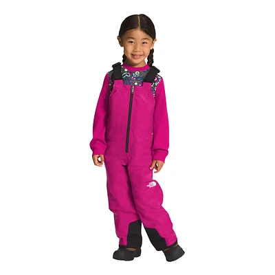 The North Face Kids' Toddler Freedom Bib Snow Pants, Girls', Winter, Insulated