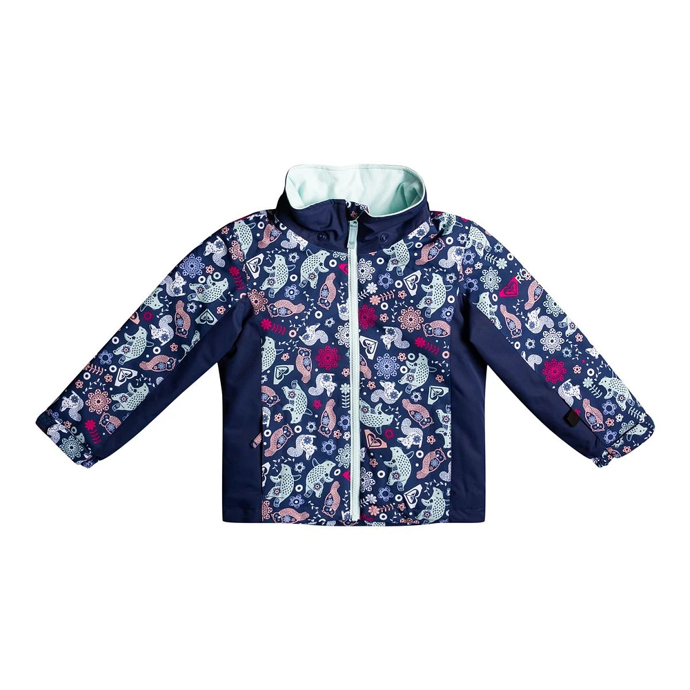 Roxy Toddler Girls' Snowy Tale Insulated Jacket