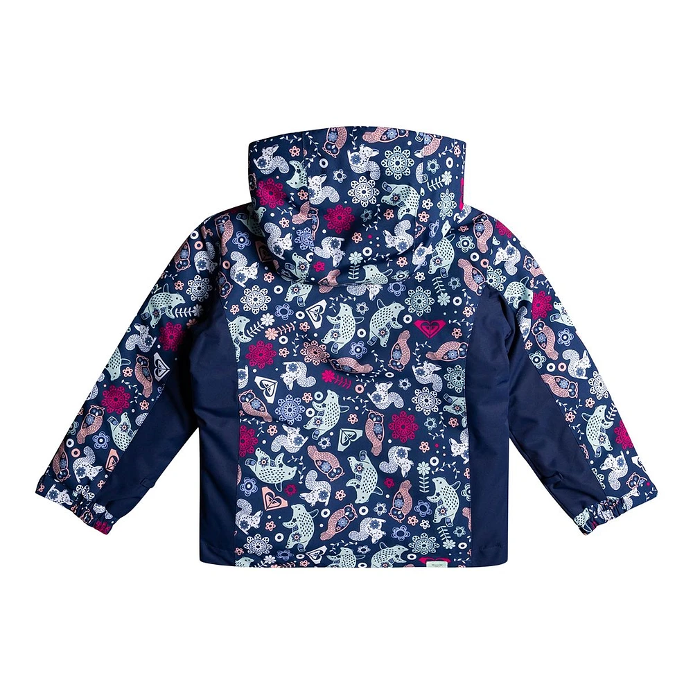 Roxy Toddler Girls' Snowy Tale Insulated Jacket