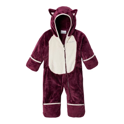 Columbia Infant Girls' Foxy Baby Sherpa Bunting Suit