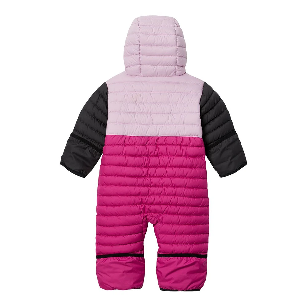 Columbia Infant Girls' Powder Lite Reversible Bunting Suit