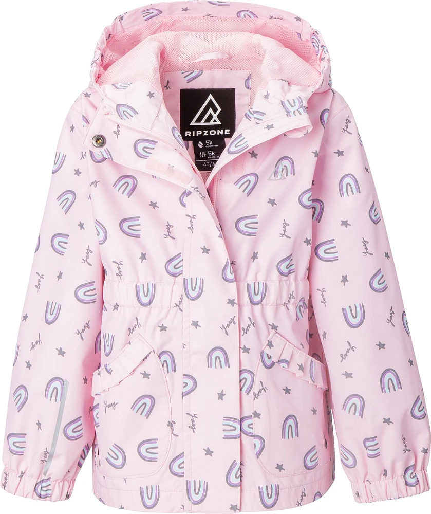 Ripzone Toddler Girls' 2-6 Fairbank Rain Jacket