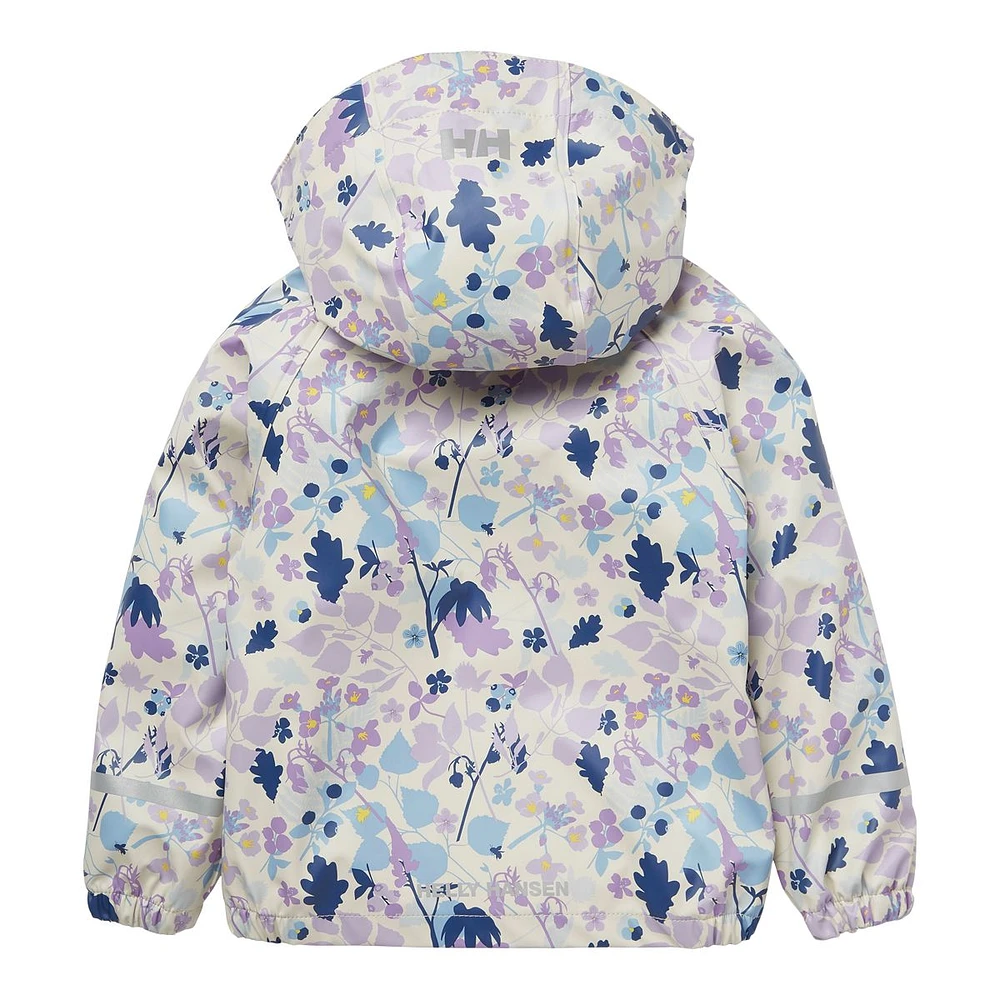 Helly Hansen Infant Girls' 2-7 Bergen PU All Over Print Rainset