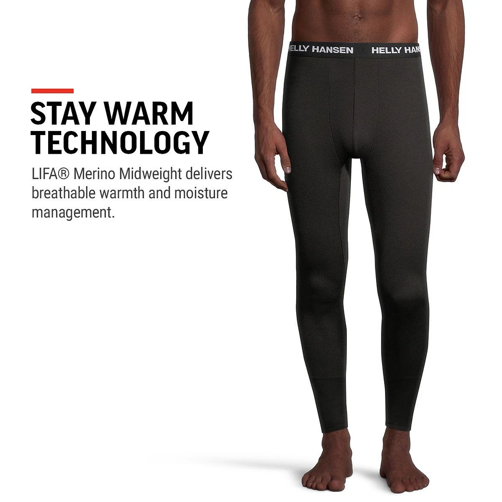 Helly Hansen Men's Lifa Active Pants - Black