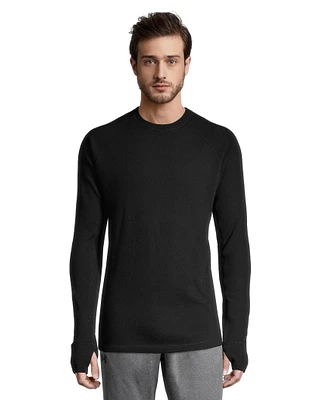 Ripzone Men's Merino Baselayer Long Sleeve Shirt