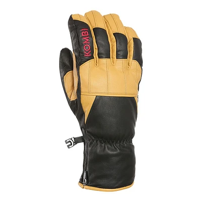 Kombi Men's Free Fall Leather Winter Gloves