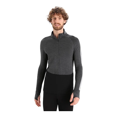 Icebreaker Men's 260 ZoneKnit™ 1/2 Zip Long Sleeve Top