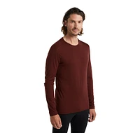 Icebreaker Men's 200 Oasis Long Sleeve Crewe Thermal Top