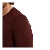 Icebreaker Men's 200 Oasis Long Sleeve Crewe Thermal Top