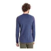 Icebreaker Men's 200 Oasis Long Sleeve Crewe Thermal Top