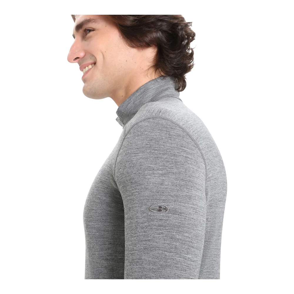 Icebreaker Men's 200 Oasis Half Zip Long Sleeve Top