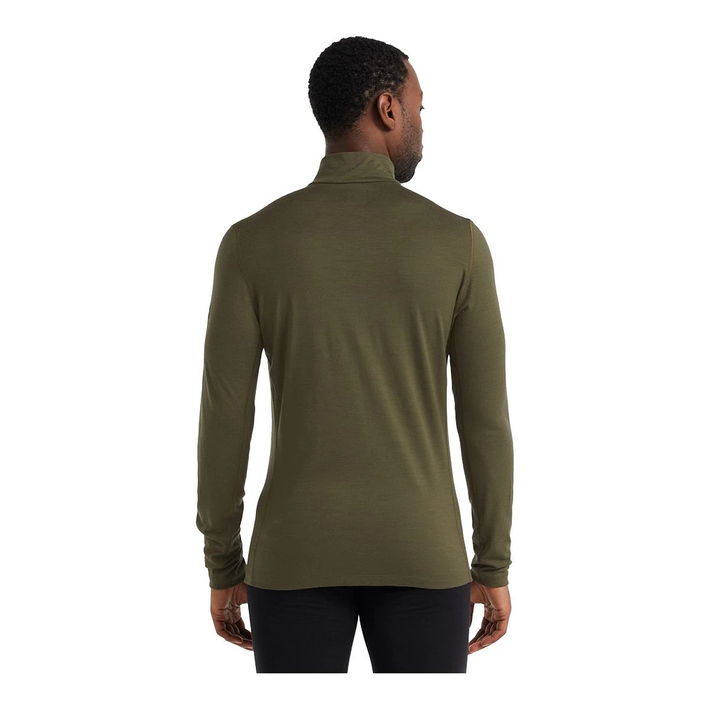 Icebreaker Men's 200 Oasis Half Zip Long Sleeve Top