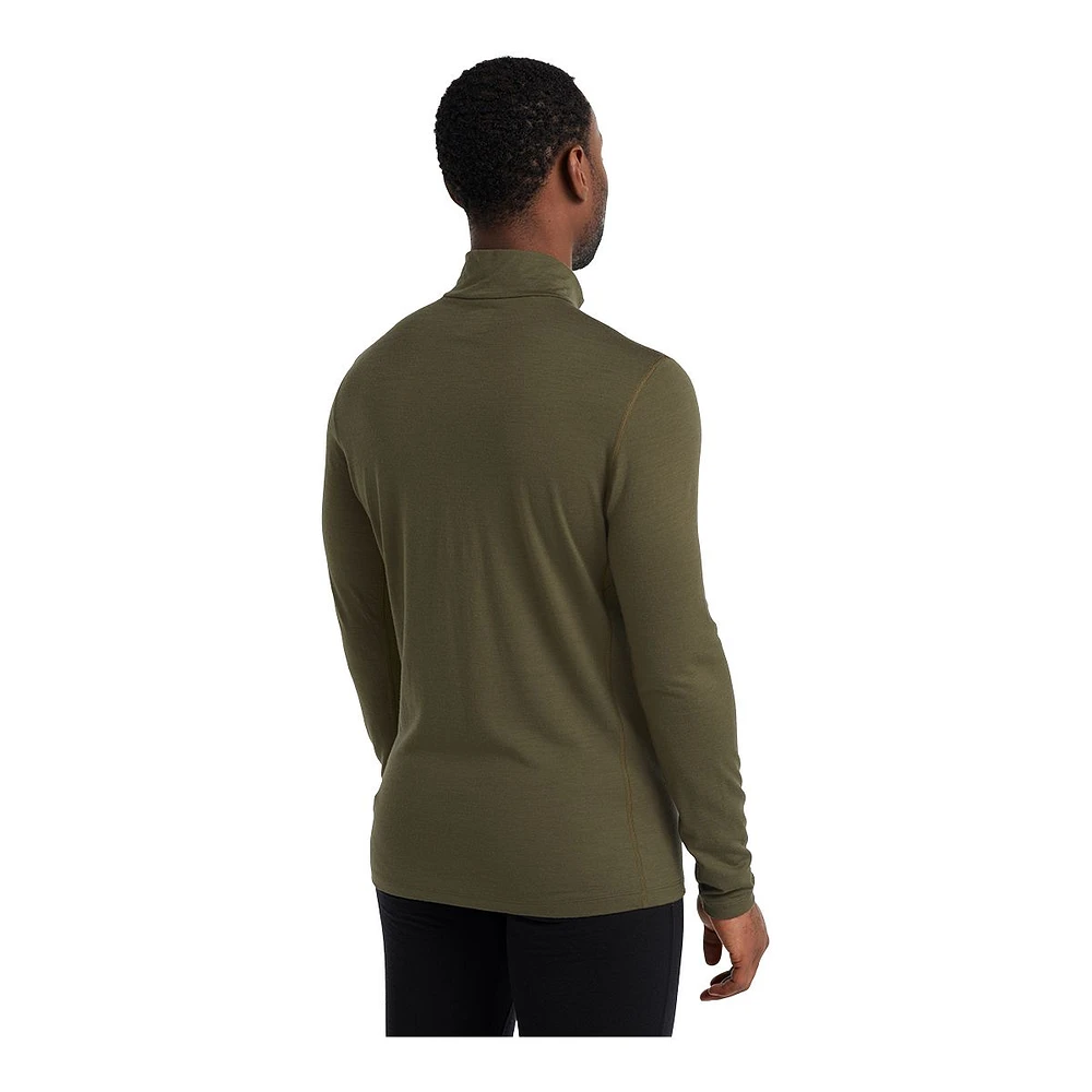 Icebreaker Men's 200 Oasis Half Zip Long Sleeve Top