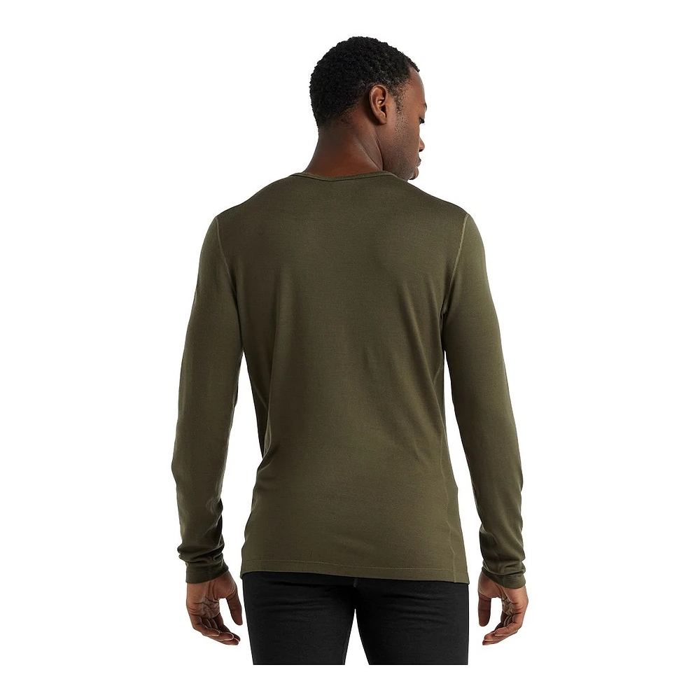 Icebreaker Men's 260 Tech Long Sleeve Crewe Thermal Top