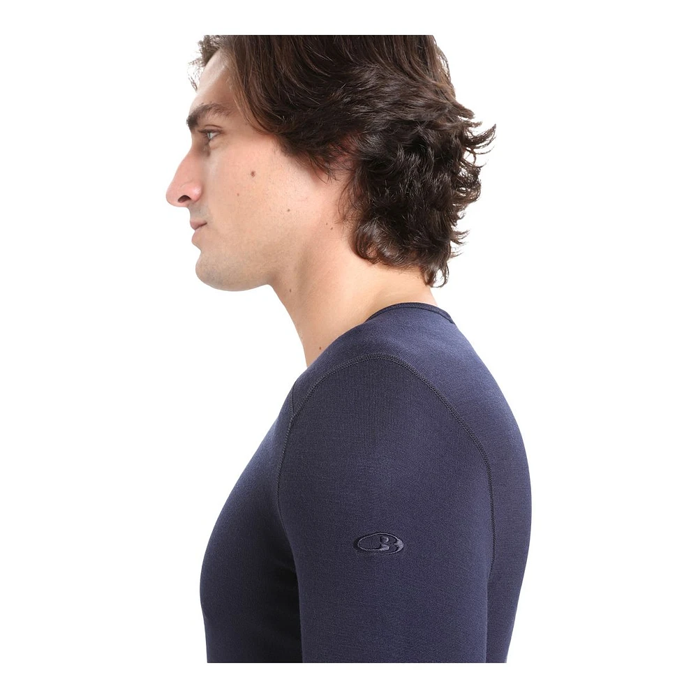 Icebreaker Men's 260 Tech Long Sleeve Crewe Thermal Top