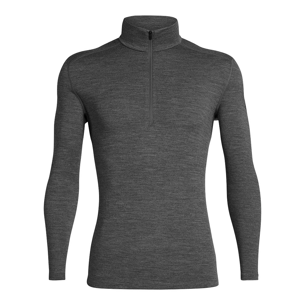 Icebreaker Men's 260 Tech Half Zip Long Sleeve Thermal Top