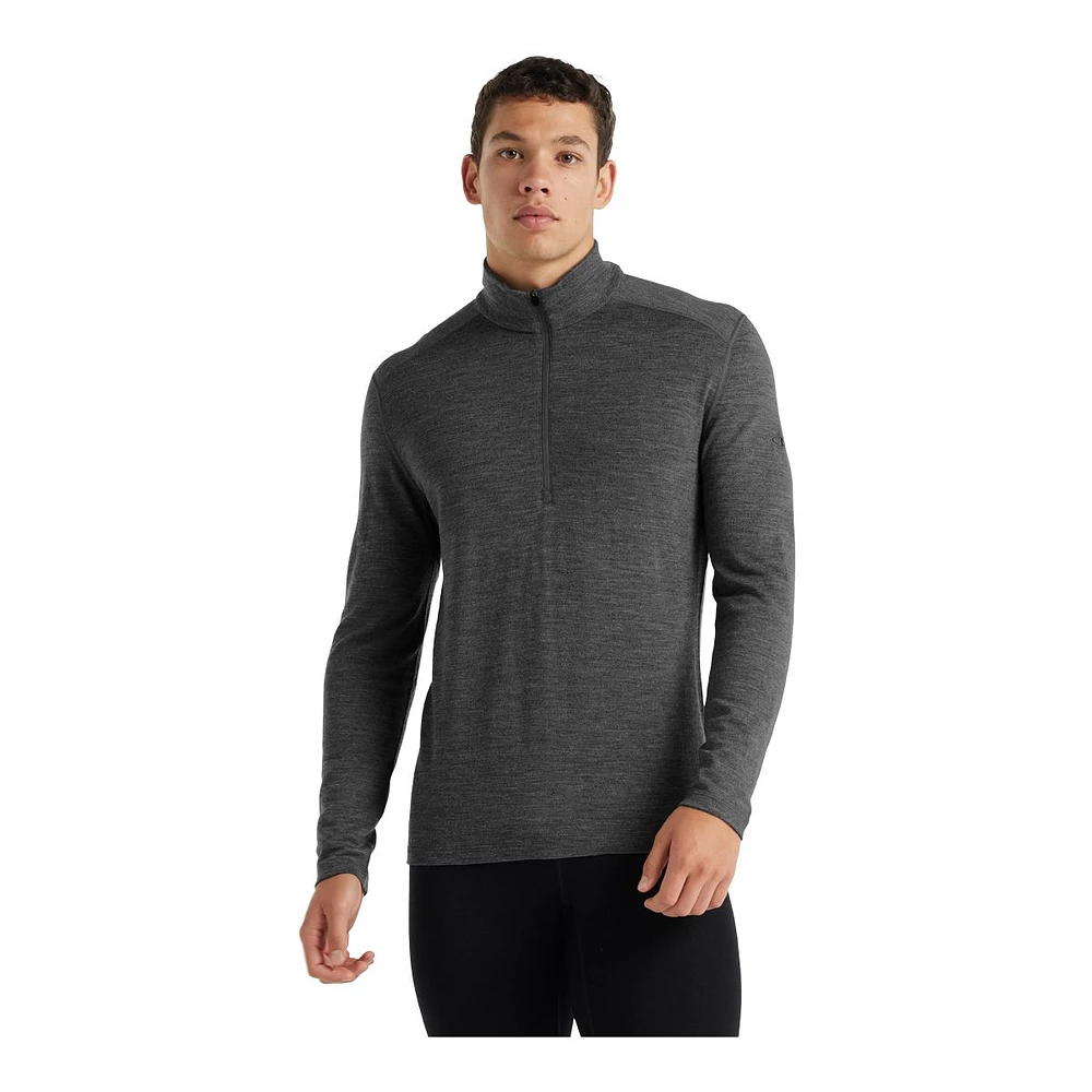 Icebreaker Men's 260 Tech Half Zip Long Sleeve Thermal Top