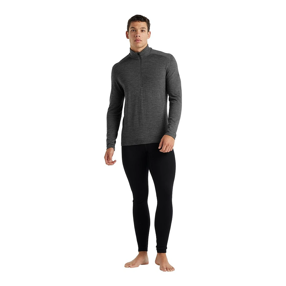 Icebreaker Men's 260 Tech Half Zip Long Sleeve Thermal Top